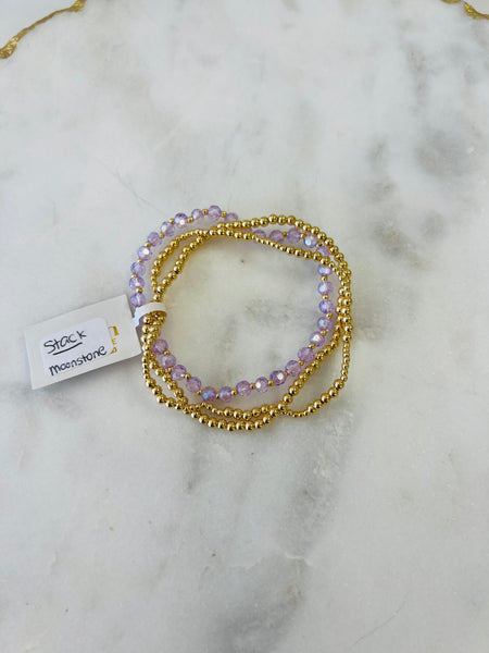 Birthstone Stack Bracelets {Color Options}