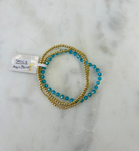 Birthstone Stack Bracelets {Color Options}