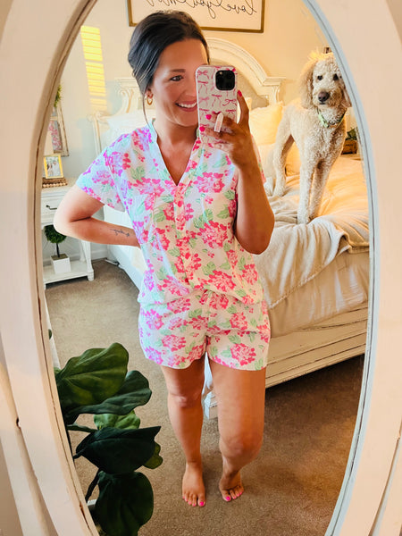 Serena Lounge Shorts Set
