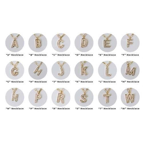 Emma Initial Necklace {Initial Options}